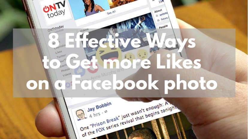 8 Effective Ways to get more Likes on a Facebook photo