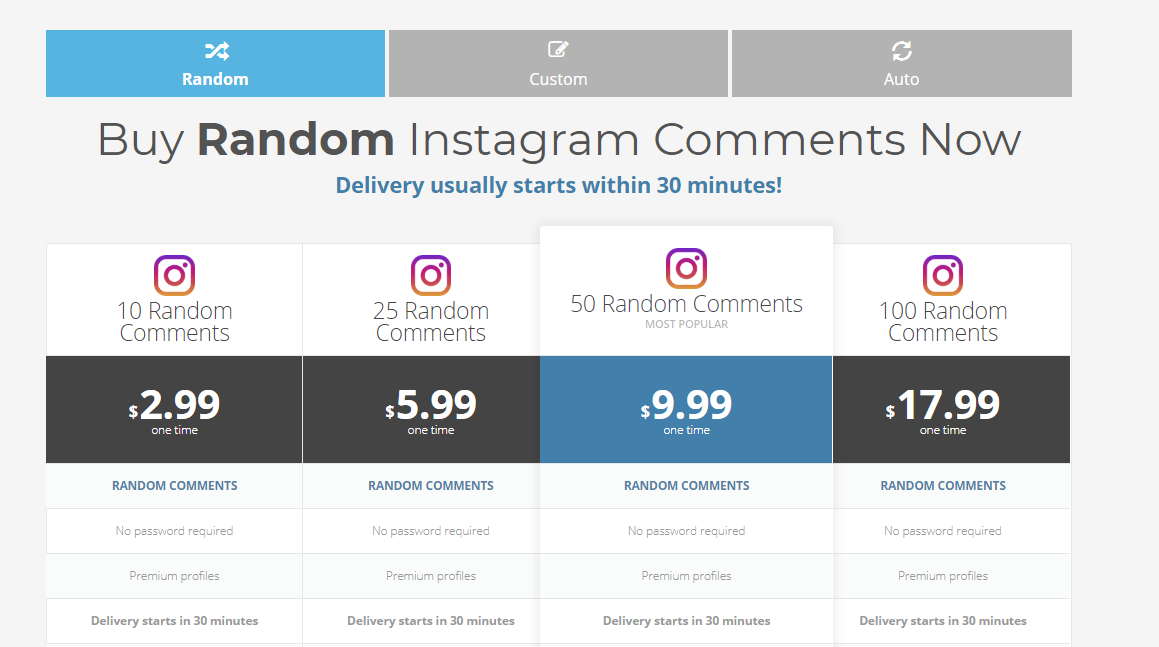buy instagram comments from buysocialmediamarketing