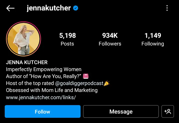 Jenna Kutcher on Instagram
