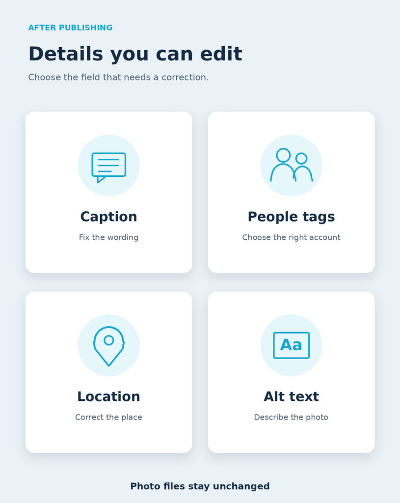 How To Edit Instagram Posts Before And After Posting