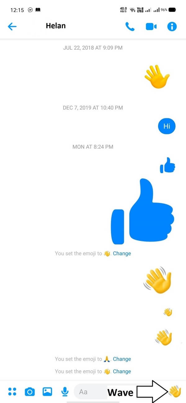 Wave Facebook How to Wave At Someone on Facebook Messenger?
