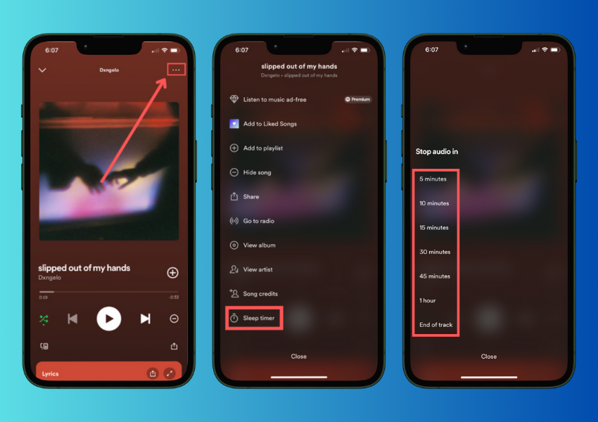 How to Use the Spotify Sleep Timer on iPhone and Android