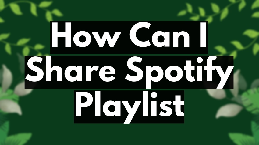 How To Share Spotify Playlist? In 3 Easy Steps