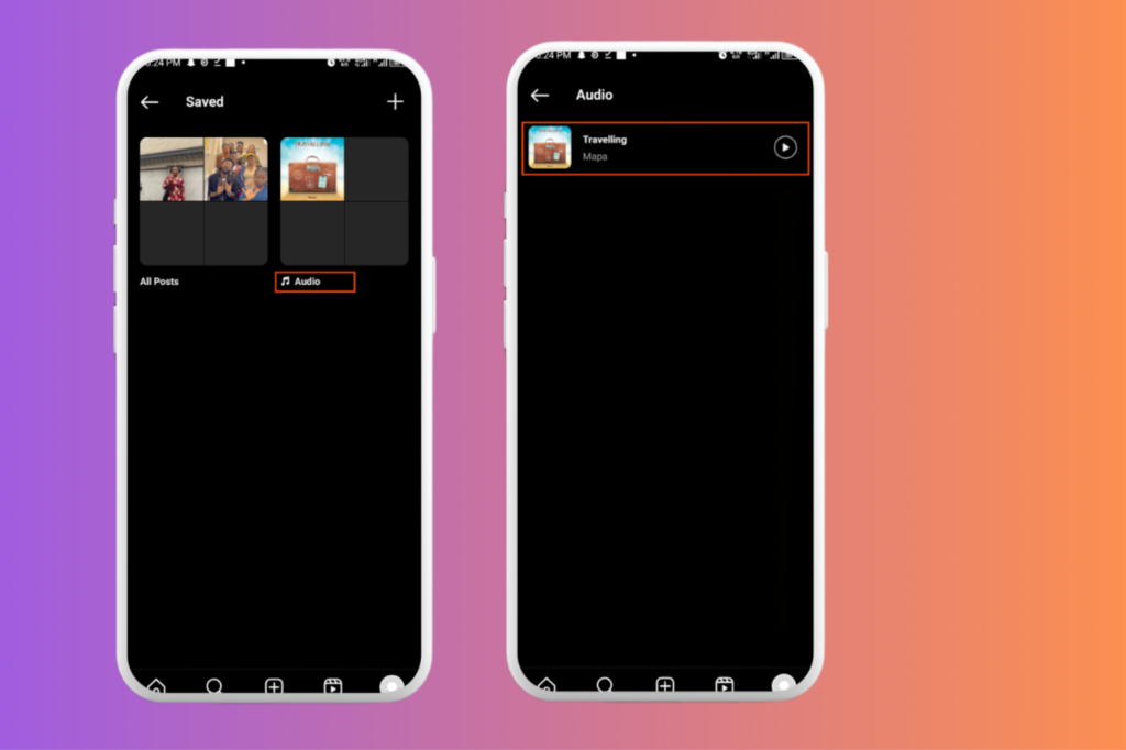 Accessing Saved Songs from Instagram Posts and Reels