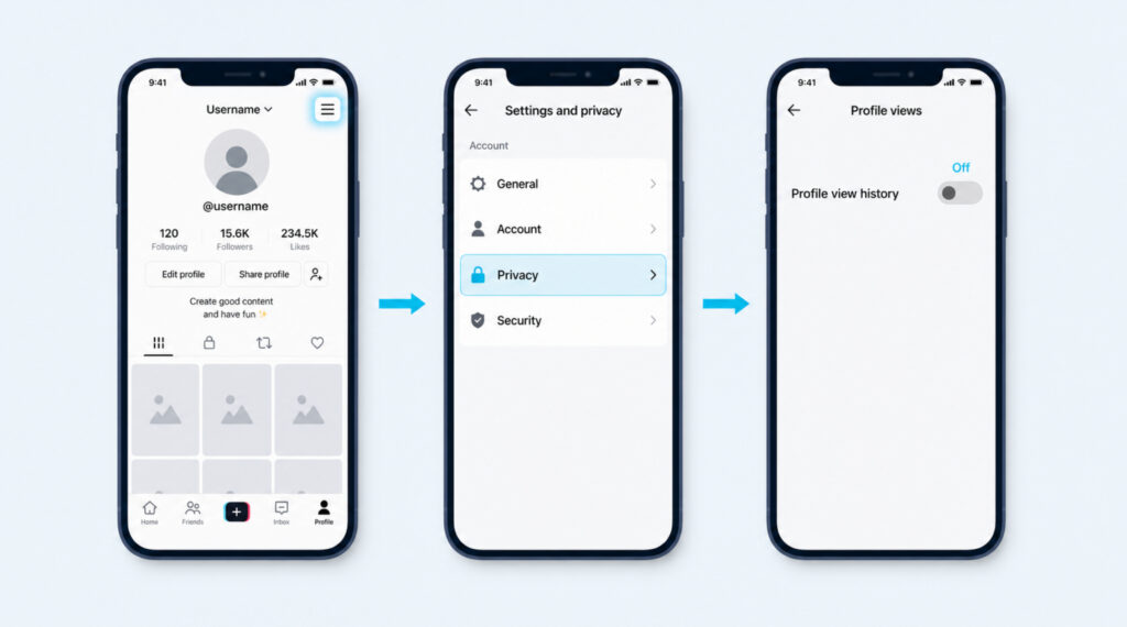 How To Turn Off Profile Views For TikTok