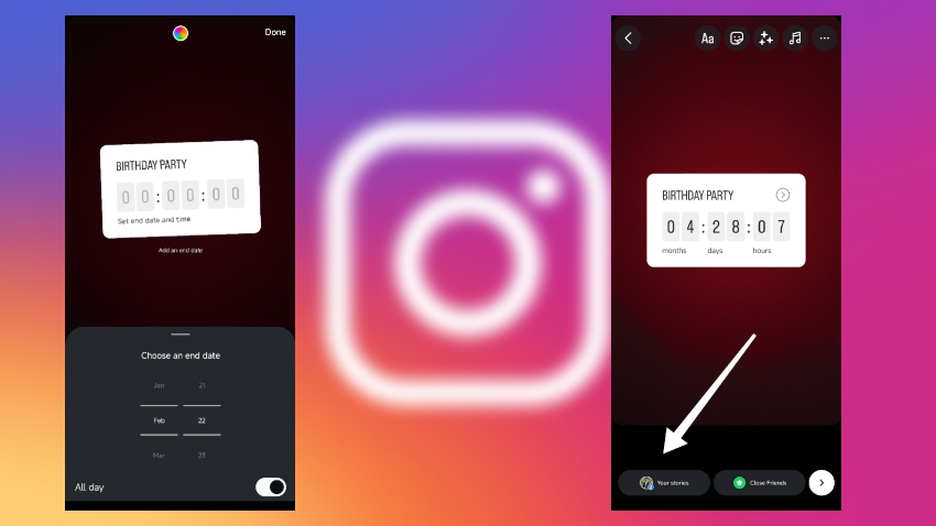How To Do Birthday Countdown On Instagram (4 Steps)