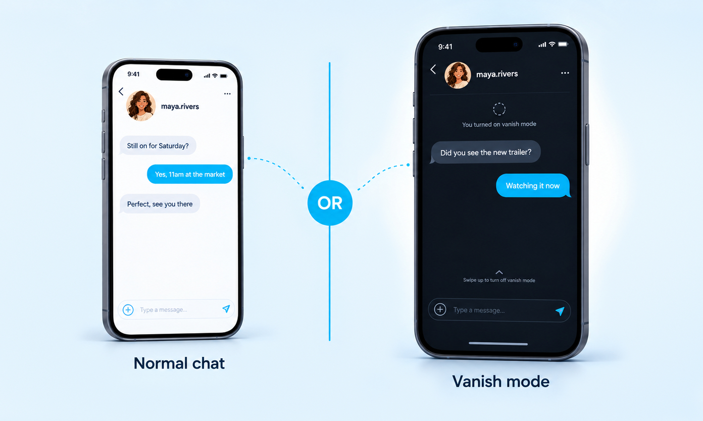 What Does Vanish Mode Mean on Instagram? How It Works and How To Turn It Off What Does Vanish Mode Mean on Instagram? How It Works and How To Turn It Off