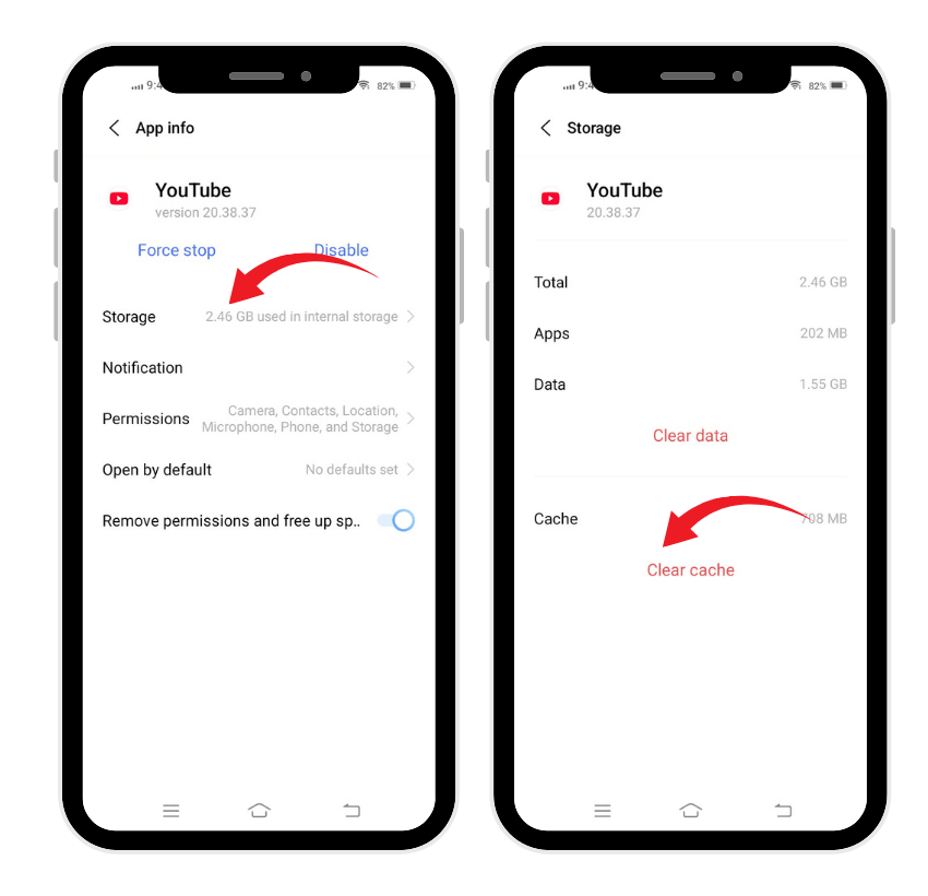 youtube-cache-clear